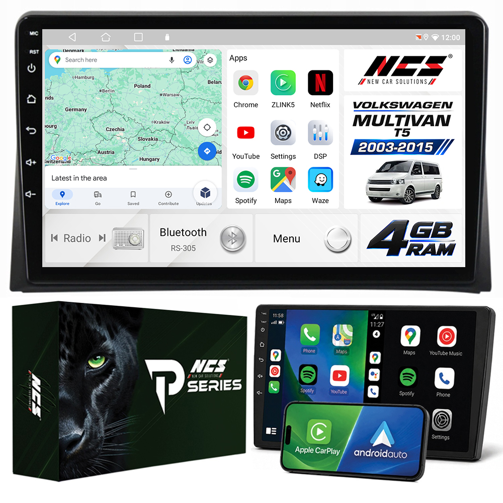 Multivan T5 (2003-2015) - 4GB