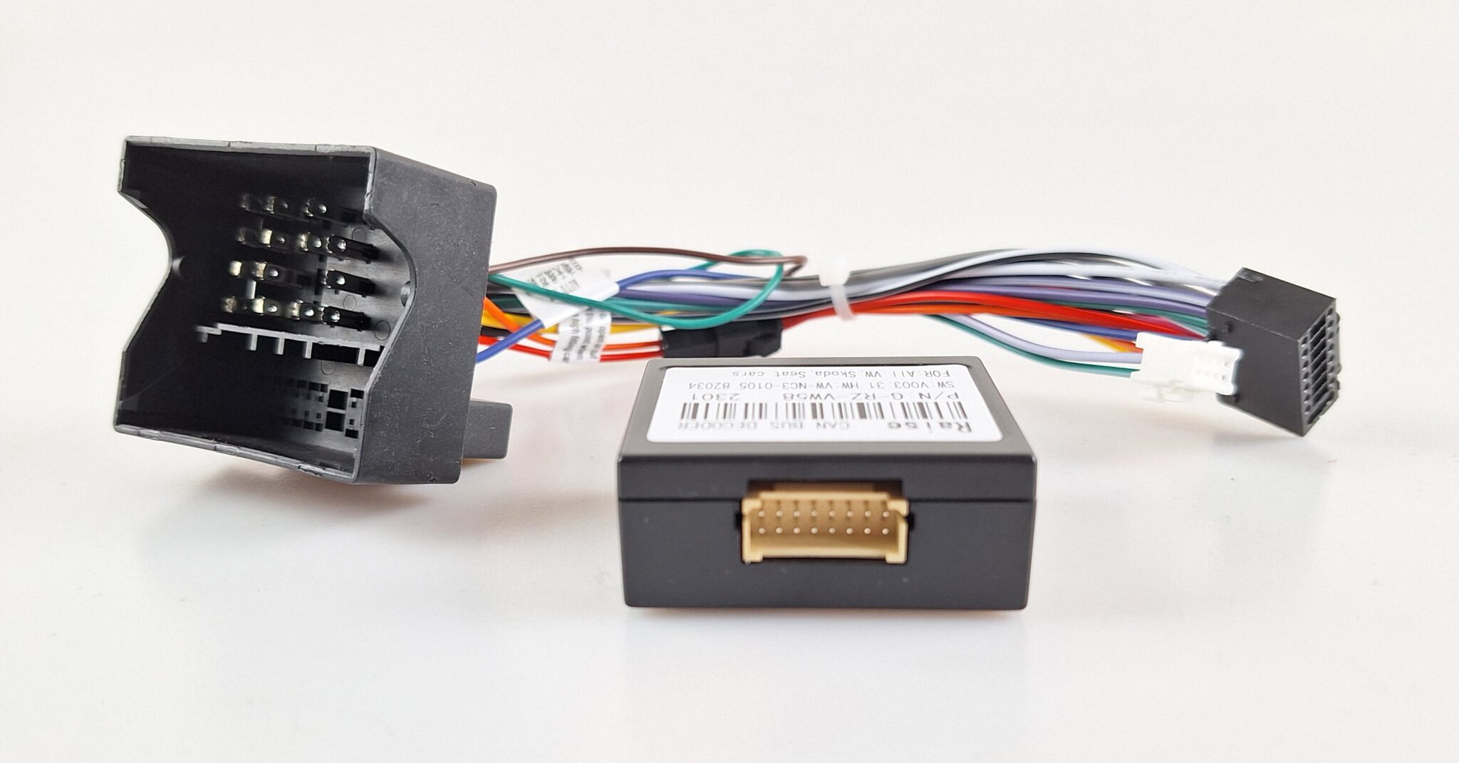 Moduł adapter złącze CAN-BUS sterowanie z kierownicy Android VW Skoda ...