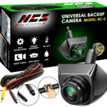Regulowana metalowa kamera cofania NCS BC-2 1280p AHD/NTSC 170° FISHEYE